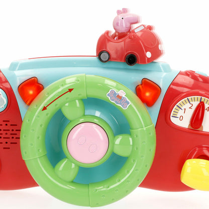 Volan pentru cărucior Peppa Pig 26 x 17 x 7 cm (4 Unități) - Bebelus, Jucăriile copilăriei timpurii