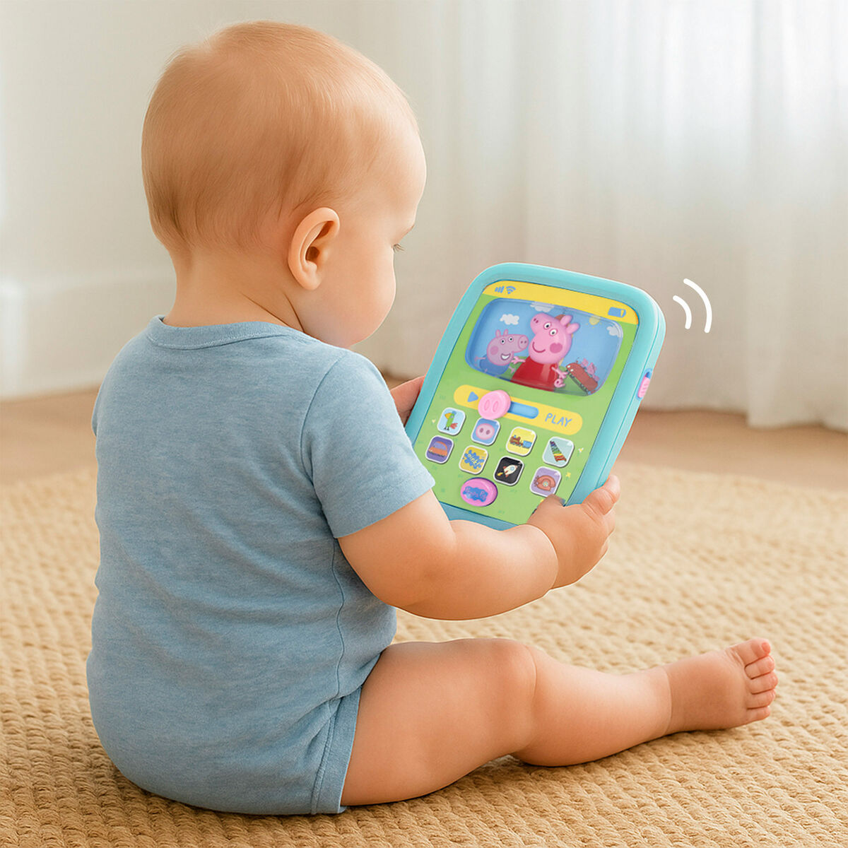 Telefon Inteligent pentru Învățat Peppa Pig (6 Unități) - Bebelus, Jucăriile copilăriei timpurii