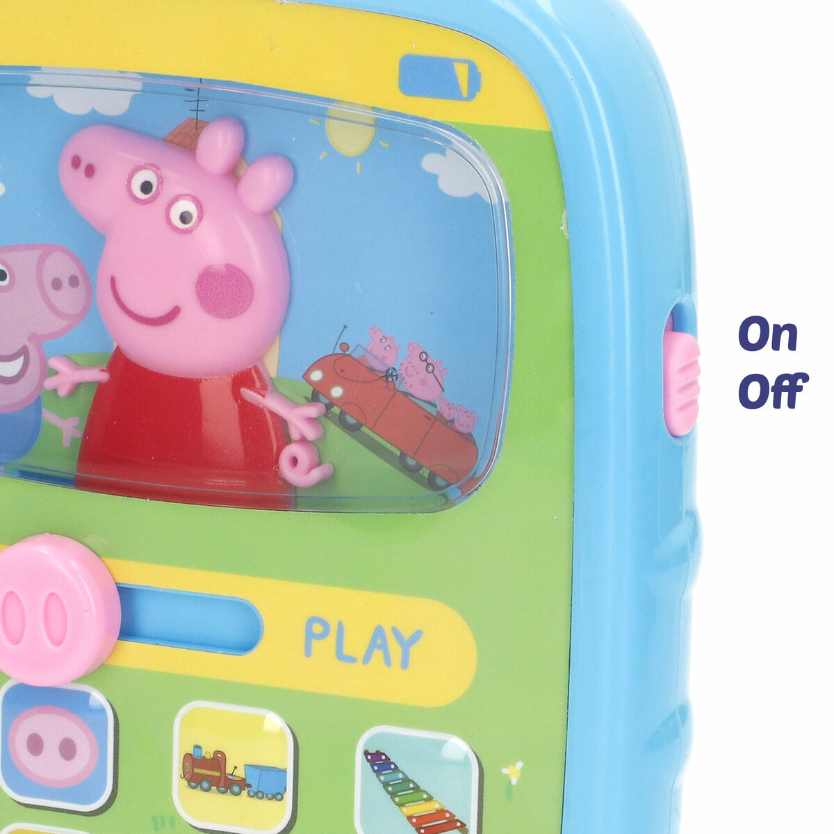 Telefon Inteligent pentru Învățat Peppa Pig (6 Unități) - Bebelus, Jucăriile copilăriei timpurii