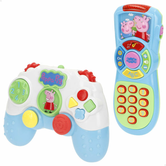 Telefon Inteligent pentru Învățat Peppa Pig 15 x 11 x 5 cm (4 Unități) - Bebelus, Jucăriile copilăriei timpurii