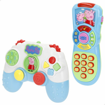 Telefon Inteligent pentru Învățat Peppa Pig 15 x 11 x 5 cm (4 Unități) - Bebelus, Jucăriile copilăriei timpurii