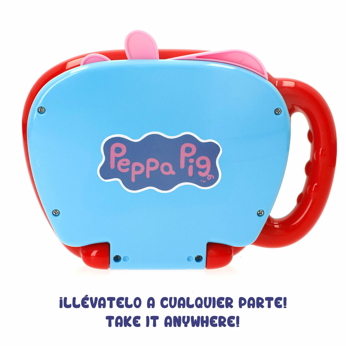 Laptop jucărie Peppa Pig Engleză 20 x 17 x 14 cm Multicolor (4 Unități) - Jucarii si jocuri, Jucării electronice