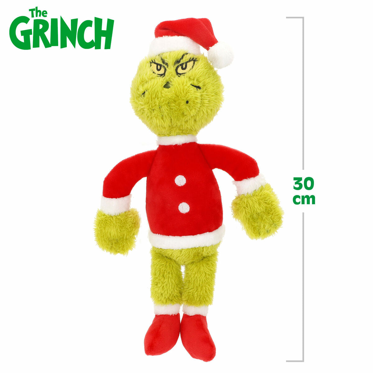 Jucărie de Pluș The Grinch Poliester 15 x30 x 8 cm (12 Unități) - Jucarii si jocuri, Jucării de pluș