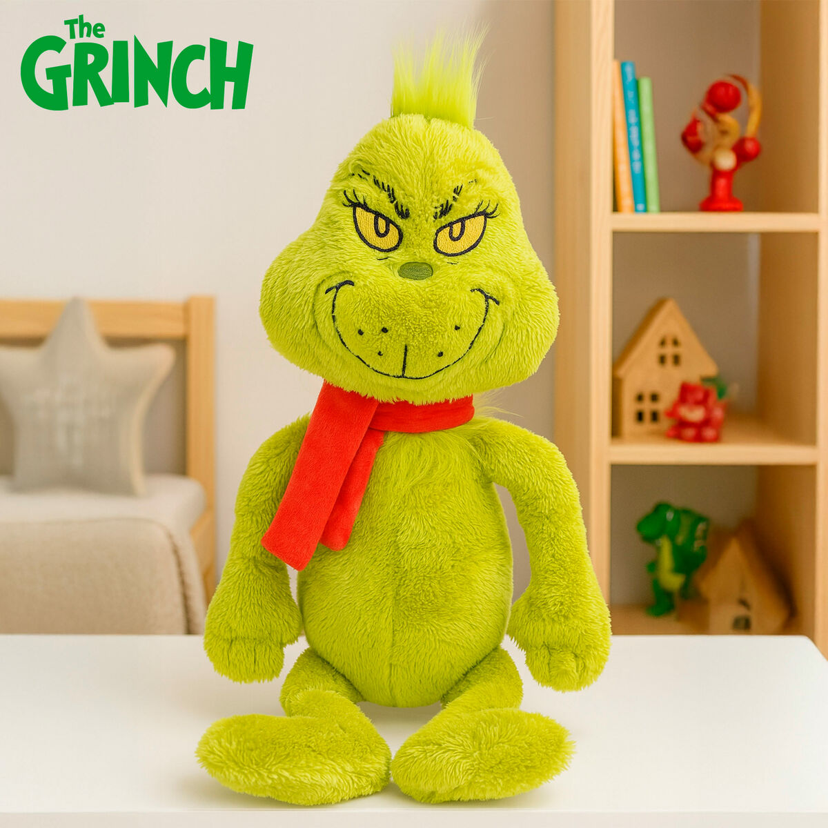 Jucărie de Pluș The Grinch Poliester 15 x30 x 8 cm (4 Unități) - Jucarii si jocuri, Jucării de pluș
