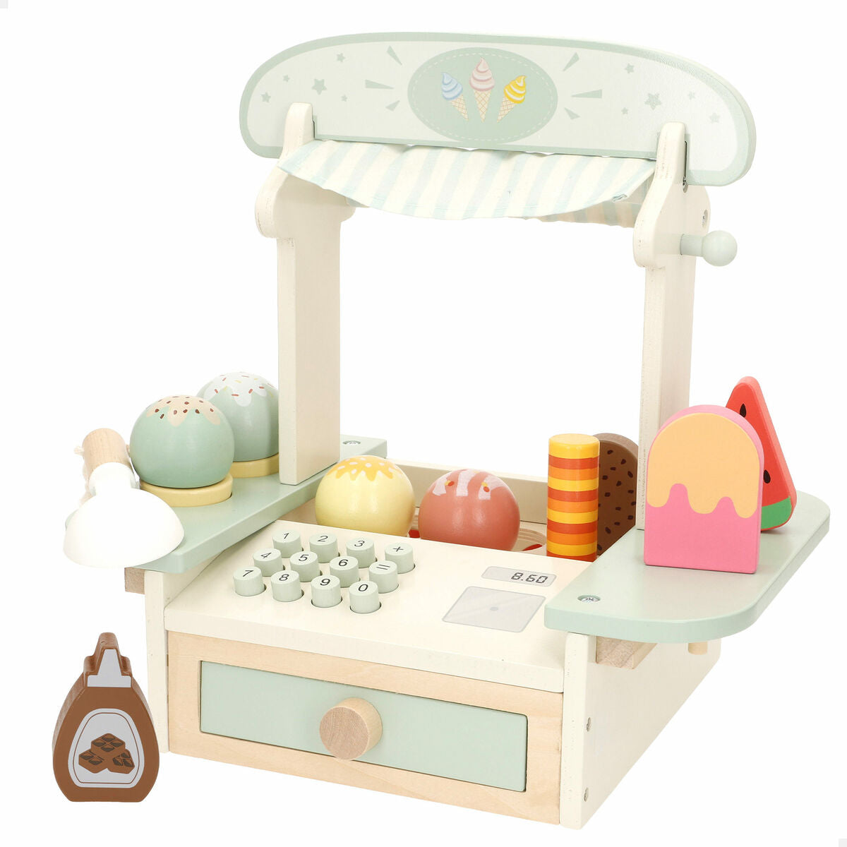 Înghețată de jucărie Woomax 11 Piese (2 Unități) - Jucarii si jocuri, Imitații de jocuri