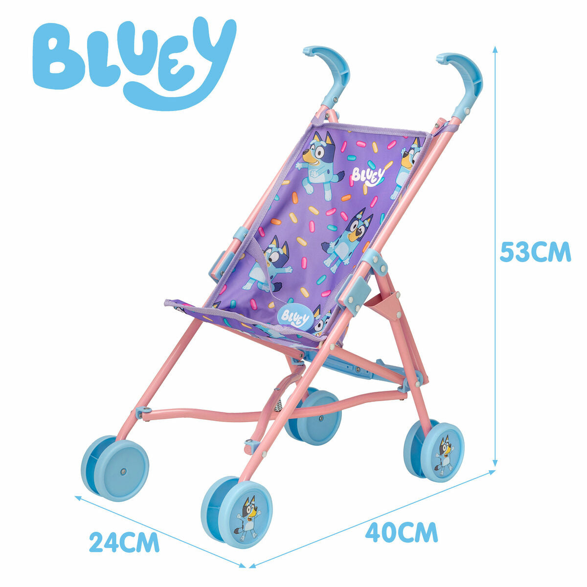 Cărucior pentru Păpuși Bluey (12 Unități) - Jucarii si jocuri, Păpuși și accesorii