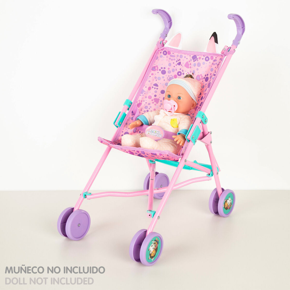 Cărucior pentru Păpuși Gabby's Dollhouse (12 Unități) - Jucarii si jocuri, Păpuși și accesorii