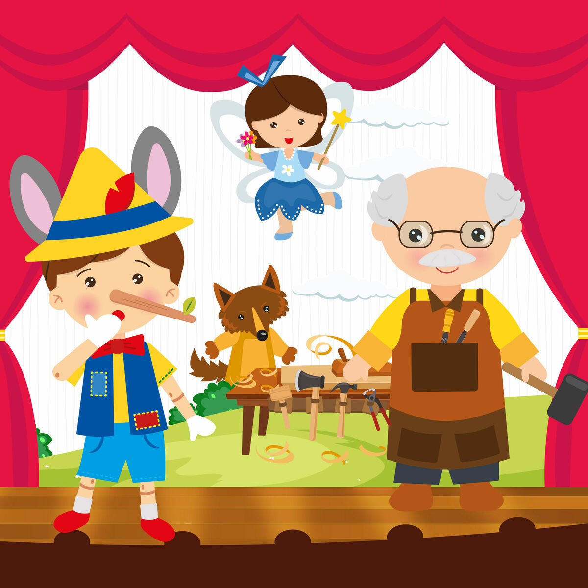 Marionetă Colorbaby - Jucarii si jocuri, Marionete și păpuși