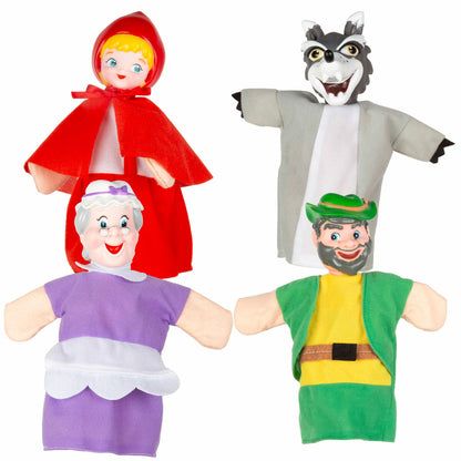 Marionetă Colorbaby Scufiță - Jucarii si jocuri, Marionete și păpuși