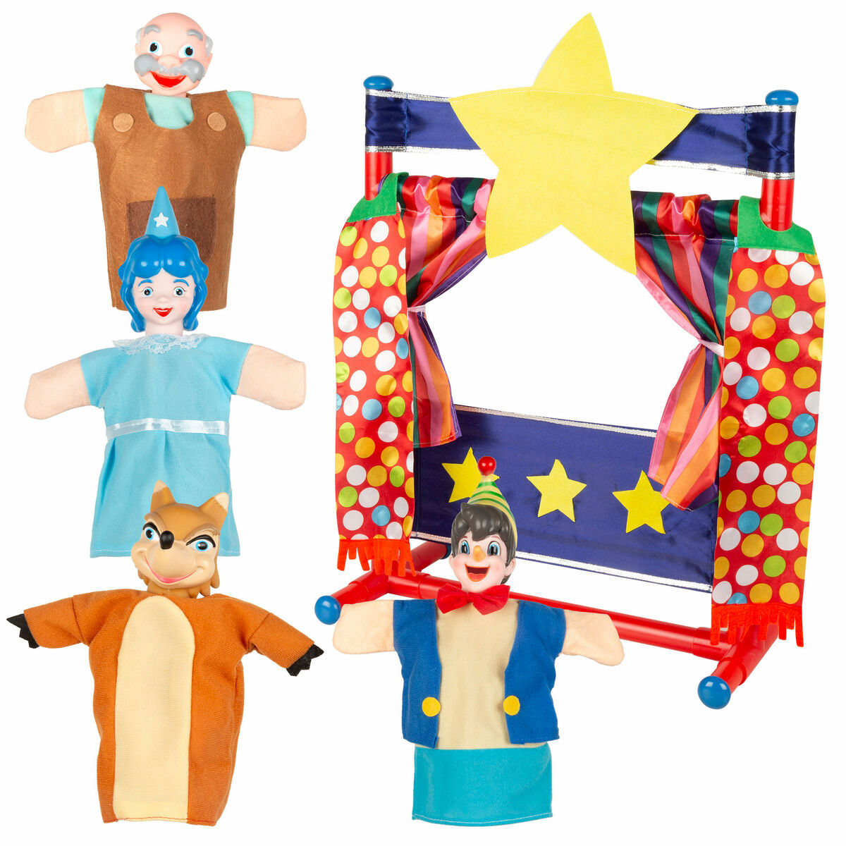 Teatru Colorbaby - Jucarii si jocuri, Marionete și păpuși