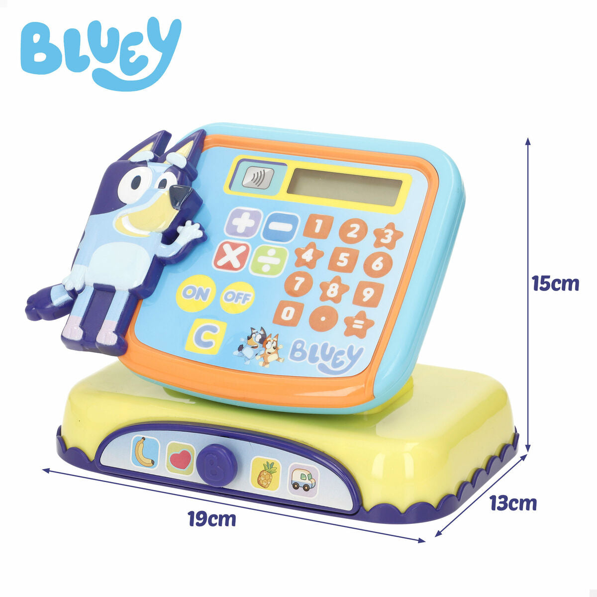 Casă de marcat de jucărie Bluey 19 x 15 x 13 cm (4 Unități) - Jucarii si jocuri, Imitații de jocuri
