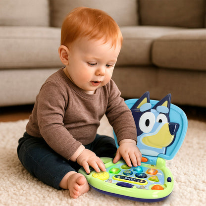 Laptop jucărie Bluey Engleză 20 x 17 x 14 cm (4 Unități) - Jucarii si jocuri, Jucării electronice