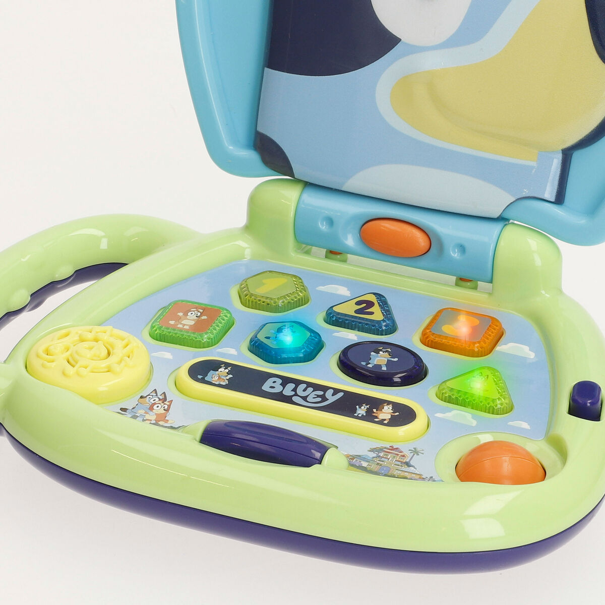 Laptop jucărie Bluey Engleză 20 x 17 x 14 cm (4 Unități) - Jucarii si jocuri, Jucării electronice