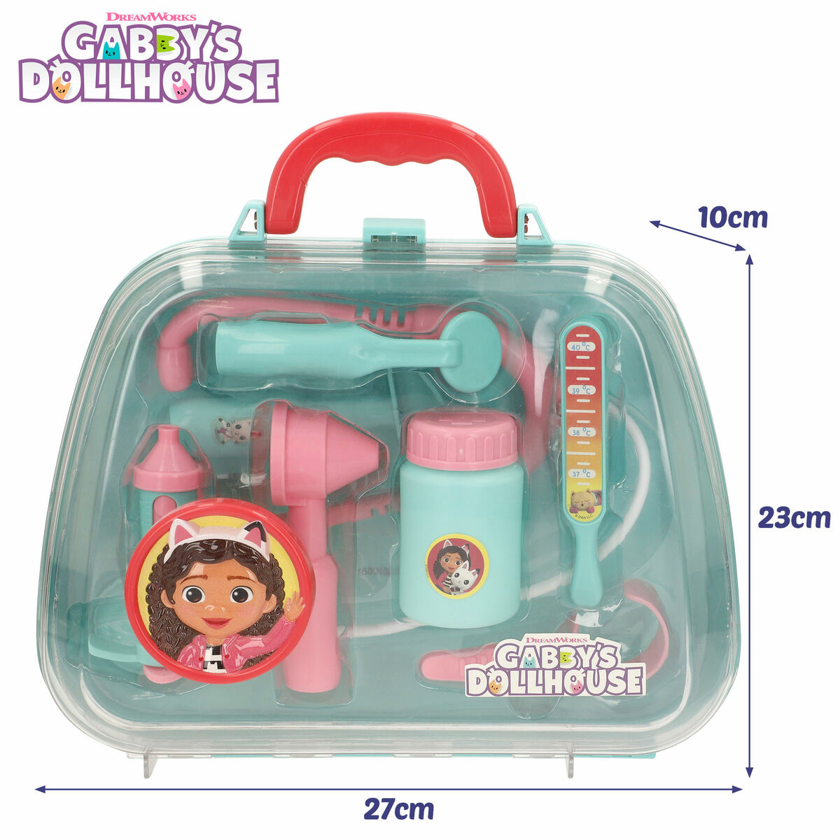Trusă medicală de jucărie cu accesorii Gabby's Dollhouse (4 Unități) - Jucarii si jocuri, Imitații de jocuri