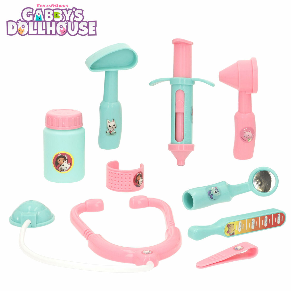Trusă medicală de jucărie cu accesorii Gabby's Dollhouse (4 Unități) - Jucarii si jocuri, Imitații de jocuri