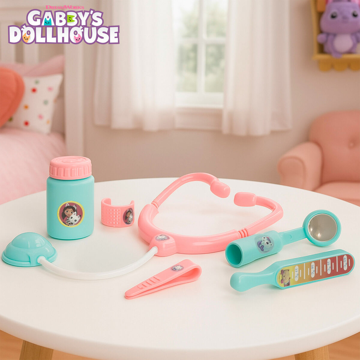 Trusă medicală de jucărie cu accesorii Gabby's Dollhouse (4 Unități) - Jucarii si jocuri, Imitații de jocuri