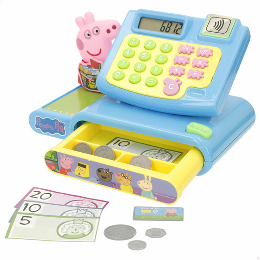 Casă de marcat de jucărie Peppa Pig 19 x 15 x 13 cm (4 bucăți) - Jucarii si jocuri, Imitații de jocuri