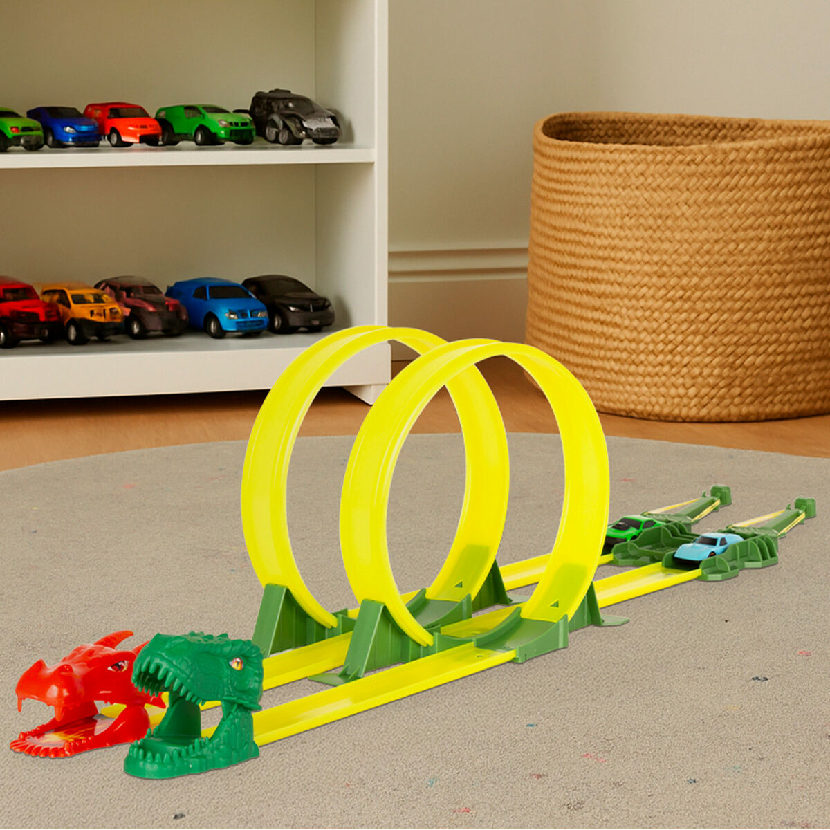 Pistă de Curse Teamsterz (4 Unități) - Jucarii si jocuri, Vehicule