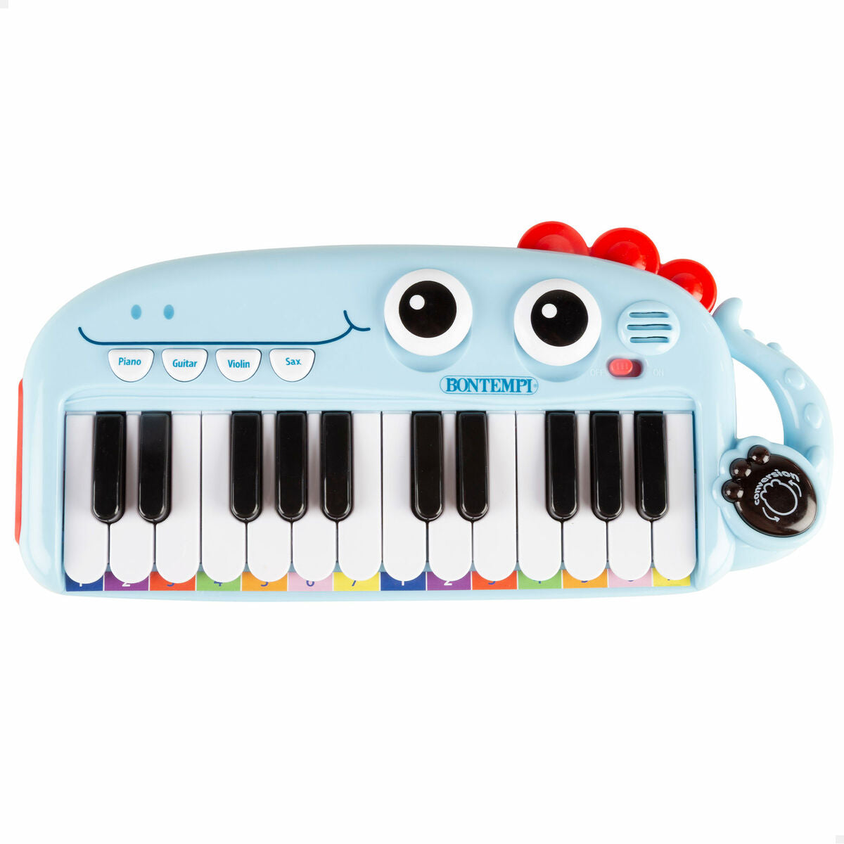Joc Educativ Învăț cu Pianul Bontempi Dino 30 x 4 x 14 cm (4 Unități) - Jucarii si jocuri, Instrumente muzicale pentru copii