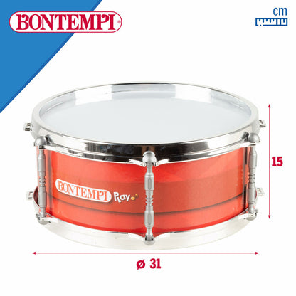 Cilindru Bontempi Plastic 31 x 15 x 31 cm Roșu (4 Unități) - Jucarii si jocuri, Instrumente muzicale pentru copii