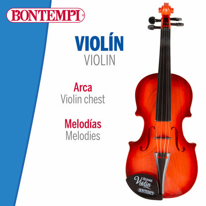 Vioară Bontempi 13 x 40 x 5 cm Electric (4 Unități) - Jucarii si jocuri, Instrumente muzicale pentru copii
