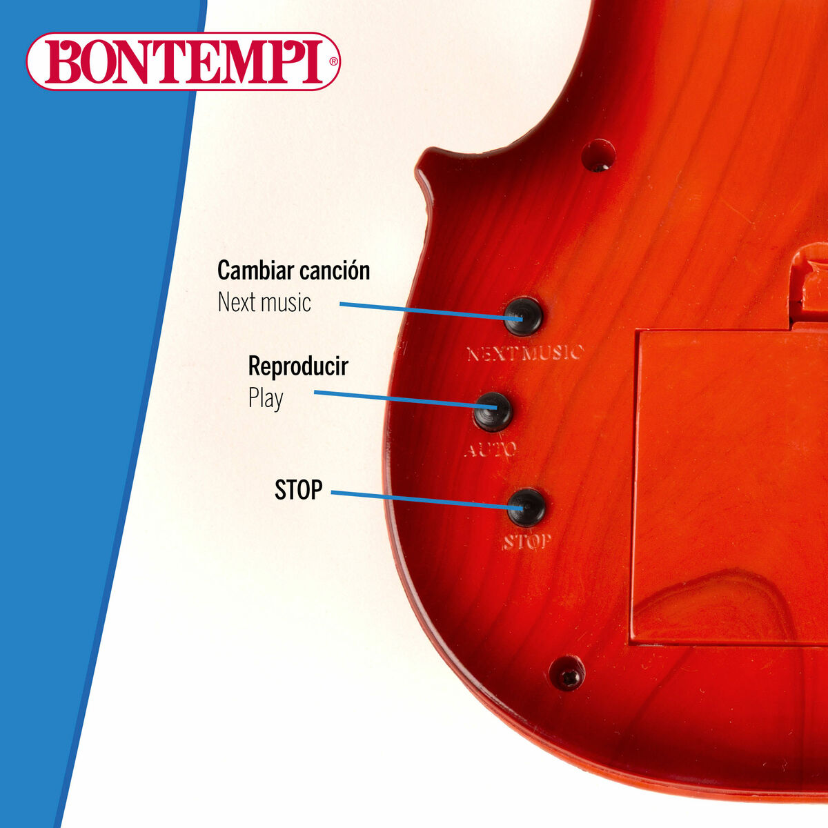 Vioară Bontempi 13 x 40 x 5 cm Electric (4 Unități) - Jucarii si jocuri, Instrumente muzicale pentru copii