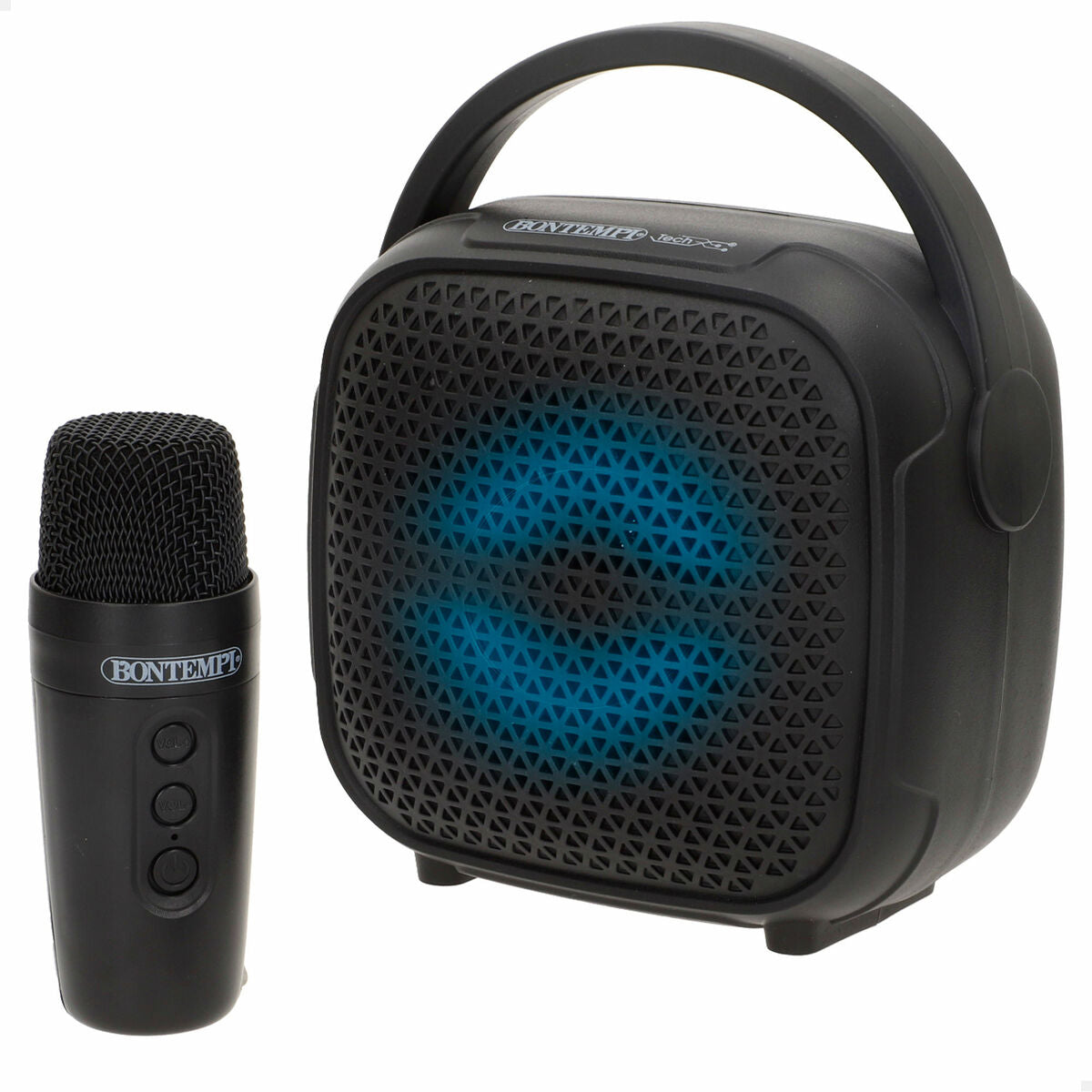 Difuzor cu Microfon Karaoke Bontempi - Jucarii si jocuri, Instrumente muzicale pentru copii