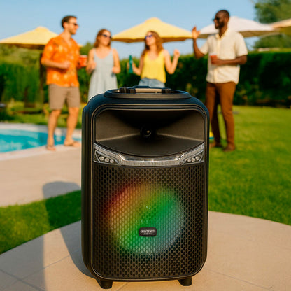 Difuzor cu Microfon Karaoke Bontempi Plastic 27 x 40 x 25 cm (2 Unități) - Jucarii si jocuri, Instrumente muzicale pentru copii