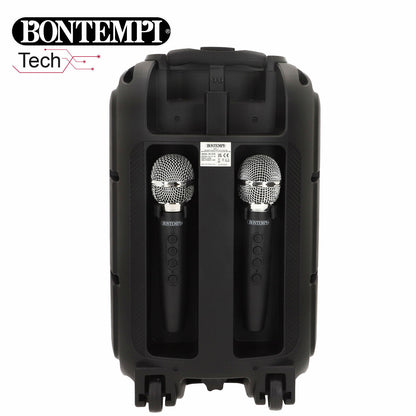 Difuzor cu Microfon Karaoke Bontempi Plastic 27 x 40 x 25 cm (2 Unități) - Jucarii si jocuri, Instrumente muzicale pentru copii