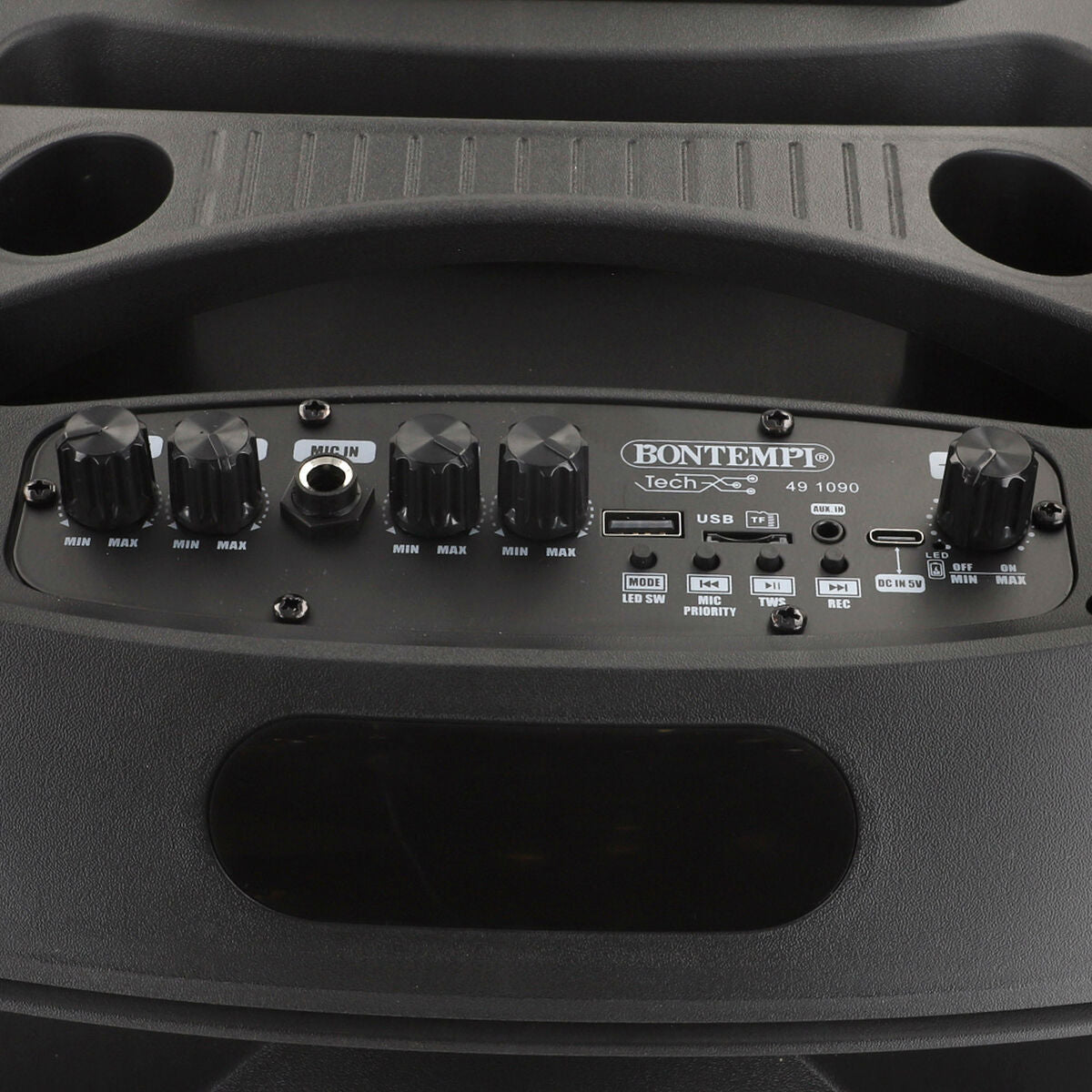 Difuzor cu Microfon Karaoke Bontempi Plastic 34 x 50 x 29 cm (2 Unități) - Jucarii si jocuri, Instrumente muzicale pentru copii