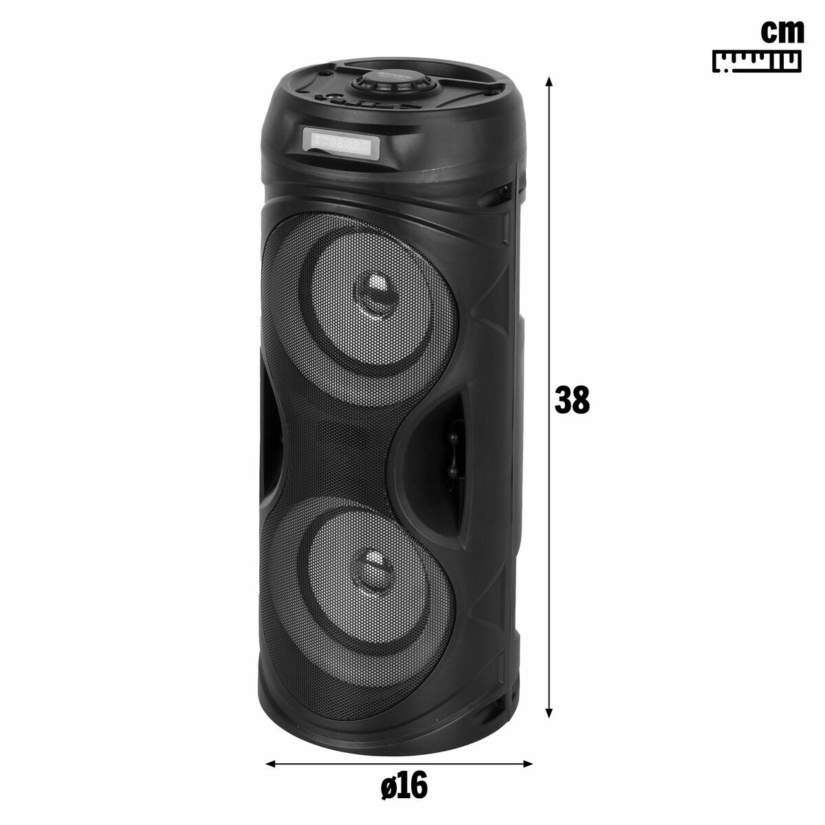 Difuzor cu Microfon Karaoke Bontempi Plastic 16 x 38 x 16 cm (2 Unități) - Jucarii si jocuri, Instrumente muzicale pentru copii
