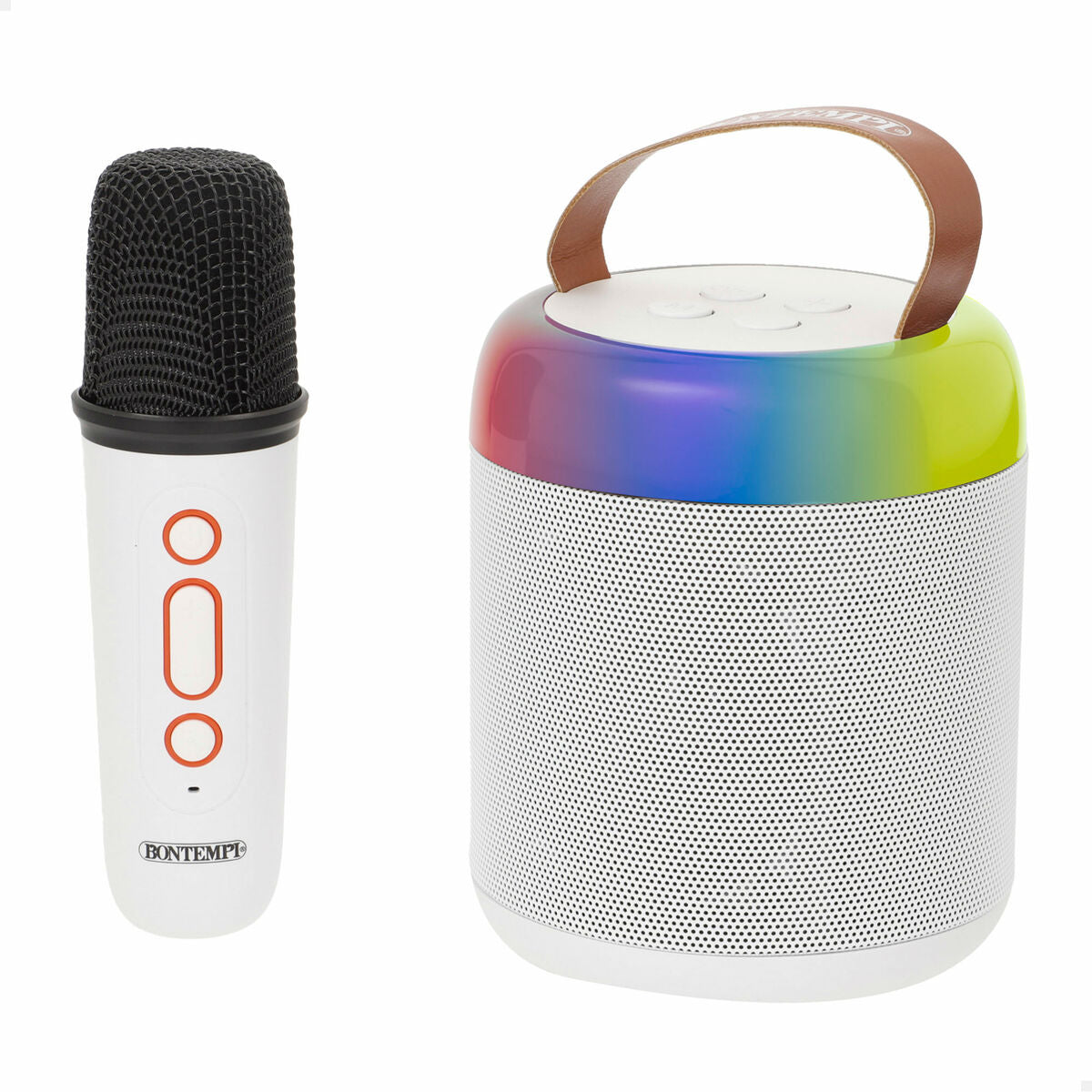 Difuzor cu Microfon Karaoke Bontempi - Jucarii si jocuri, Instrumente muzicale pentru copii