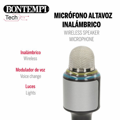 Microfon Karaoke Bontempi - Jucarii si jocuri, Instrumente muzicale pentru copii
