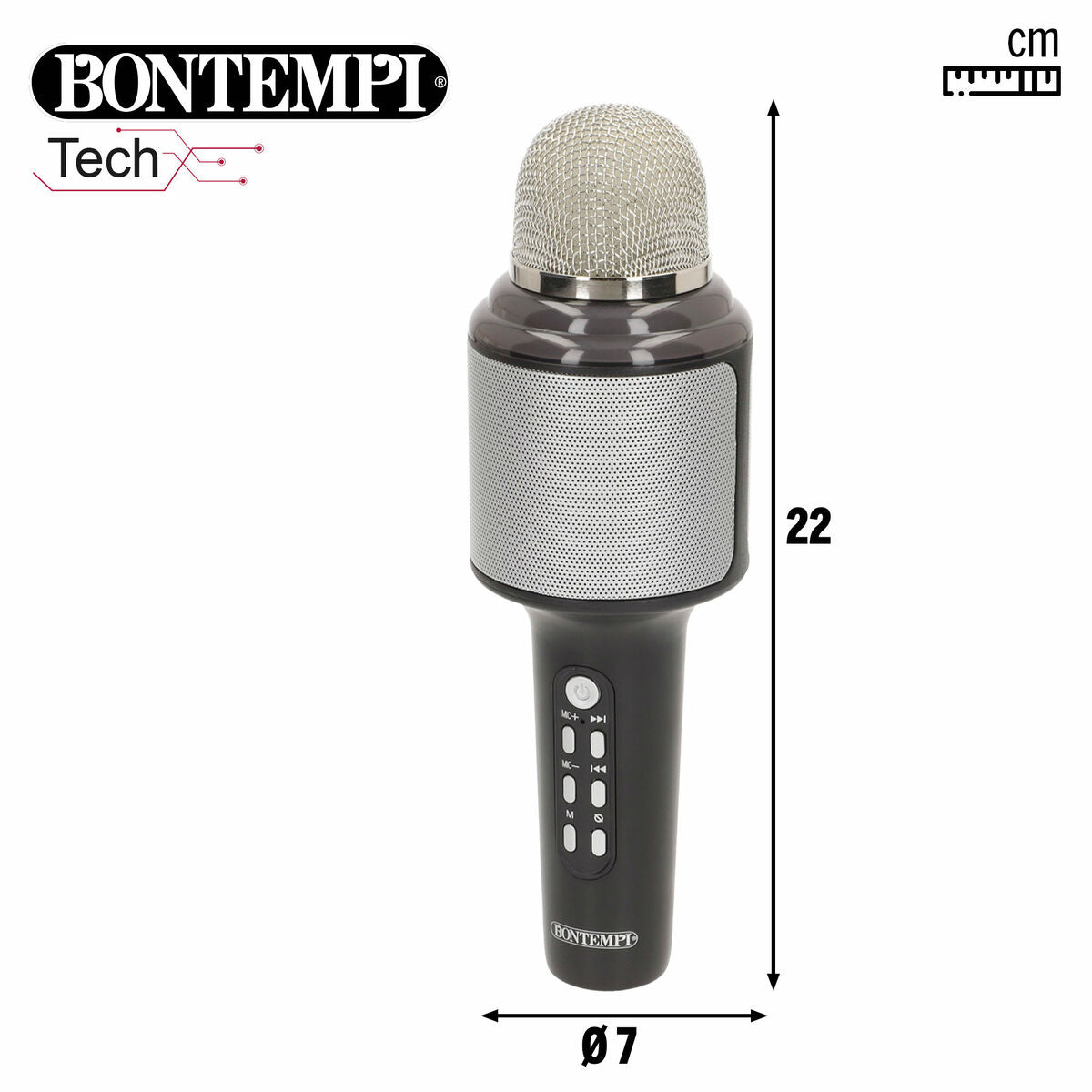 Microfon Karaoke Bontempi - Jucarii si jocuri, Instrumente muzicale pentru copii