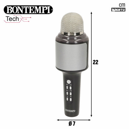 Microfon Karaoke Bontempi - Jucarii si jocuri, Instrumente muzicale pentru copii