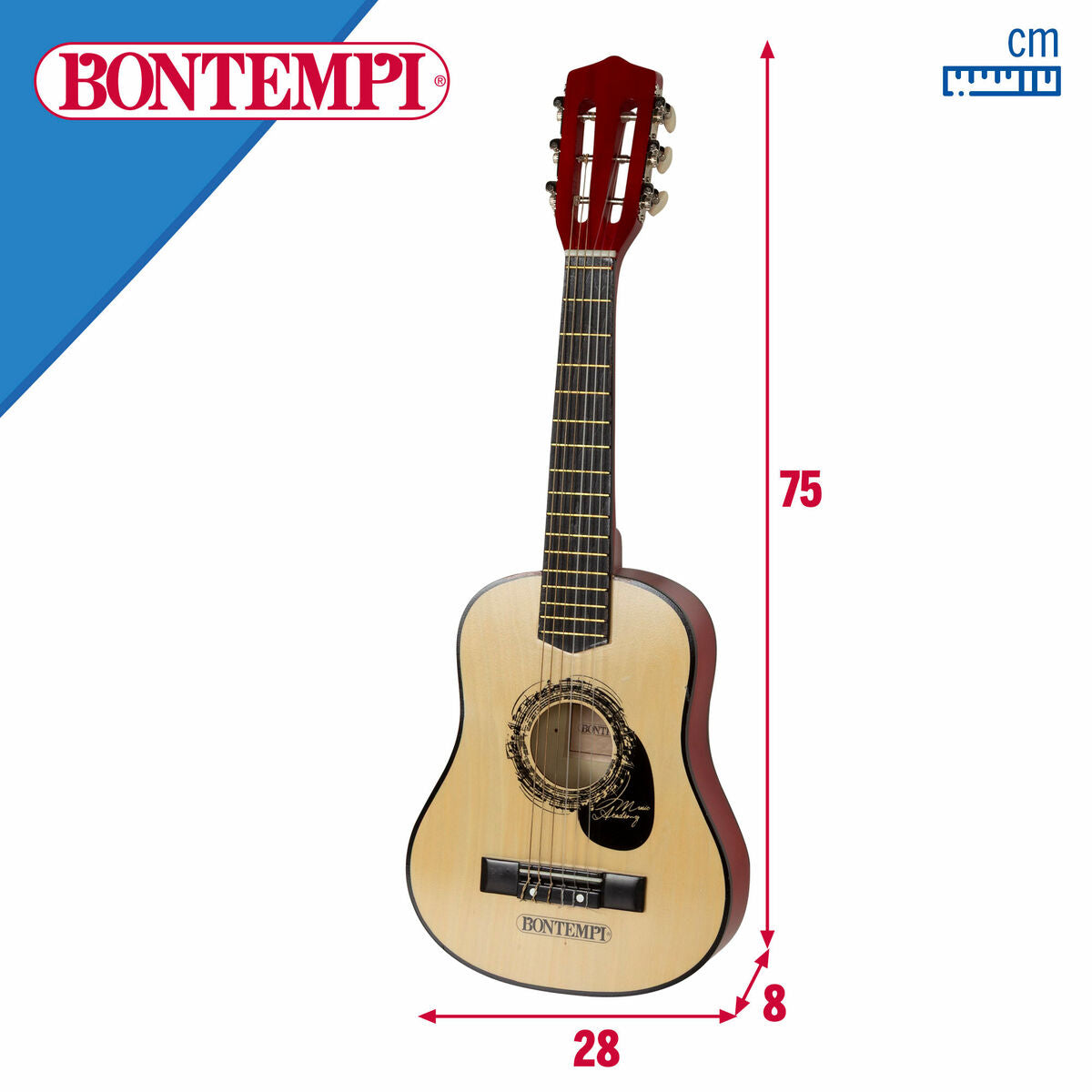 Chitară pentru Copii Bontempi 28 x 75 x 8 cm (2 Unități) - Jucarii si jocuri, Instrumente muzicale pentru copii