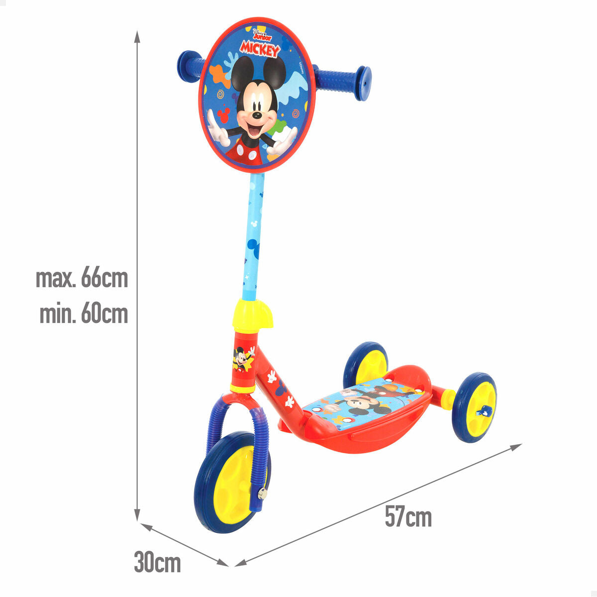 Trotinetă Scuter Mickey Mouse (2 Unități) - Jucarii si jocuri, În aer liber și sport