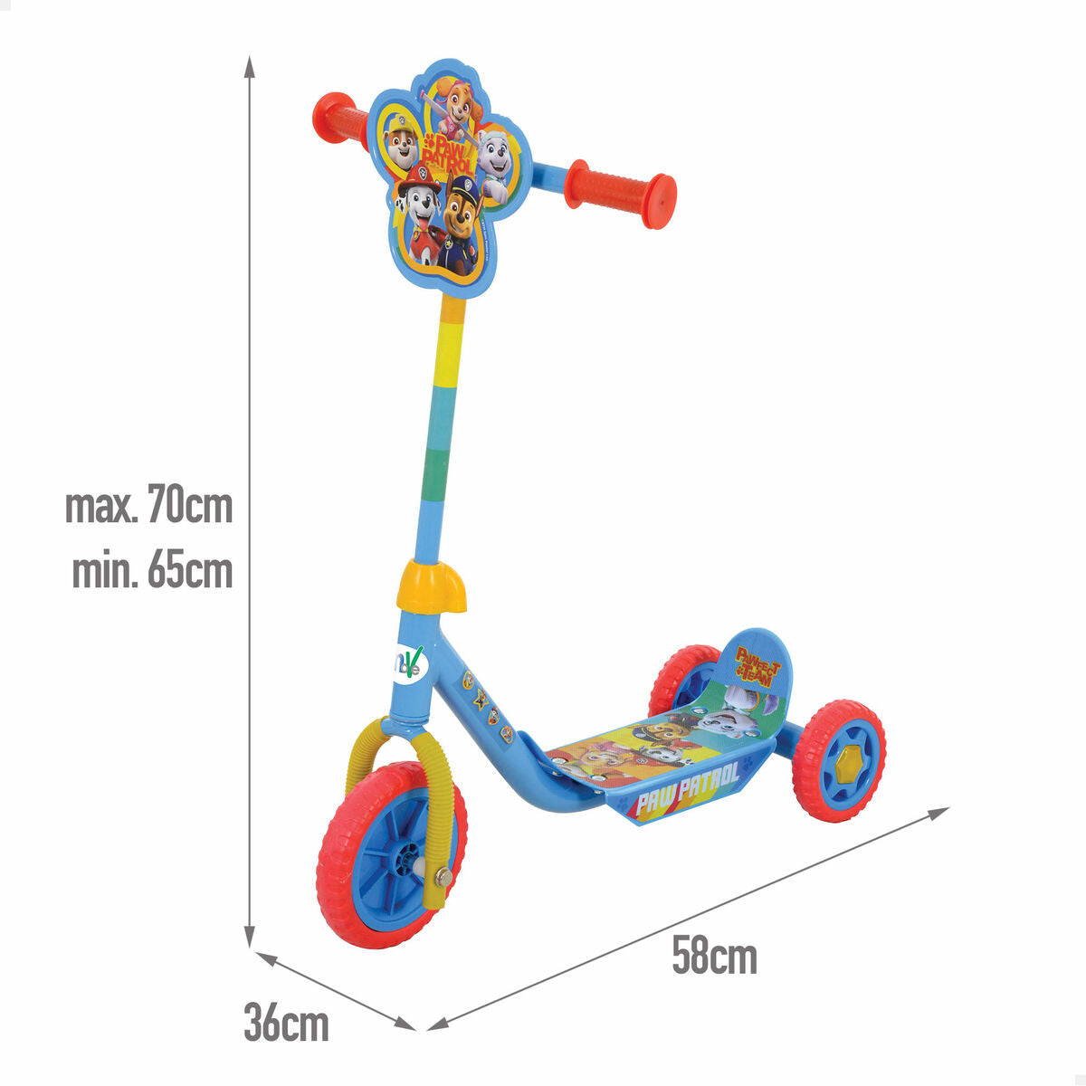 Trotinetă Scuter The Paw Patrol (2 Unități) - Jucarii si jocuri, În aer liber și sport