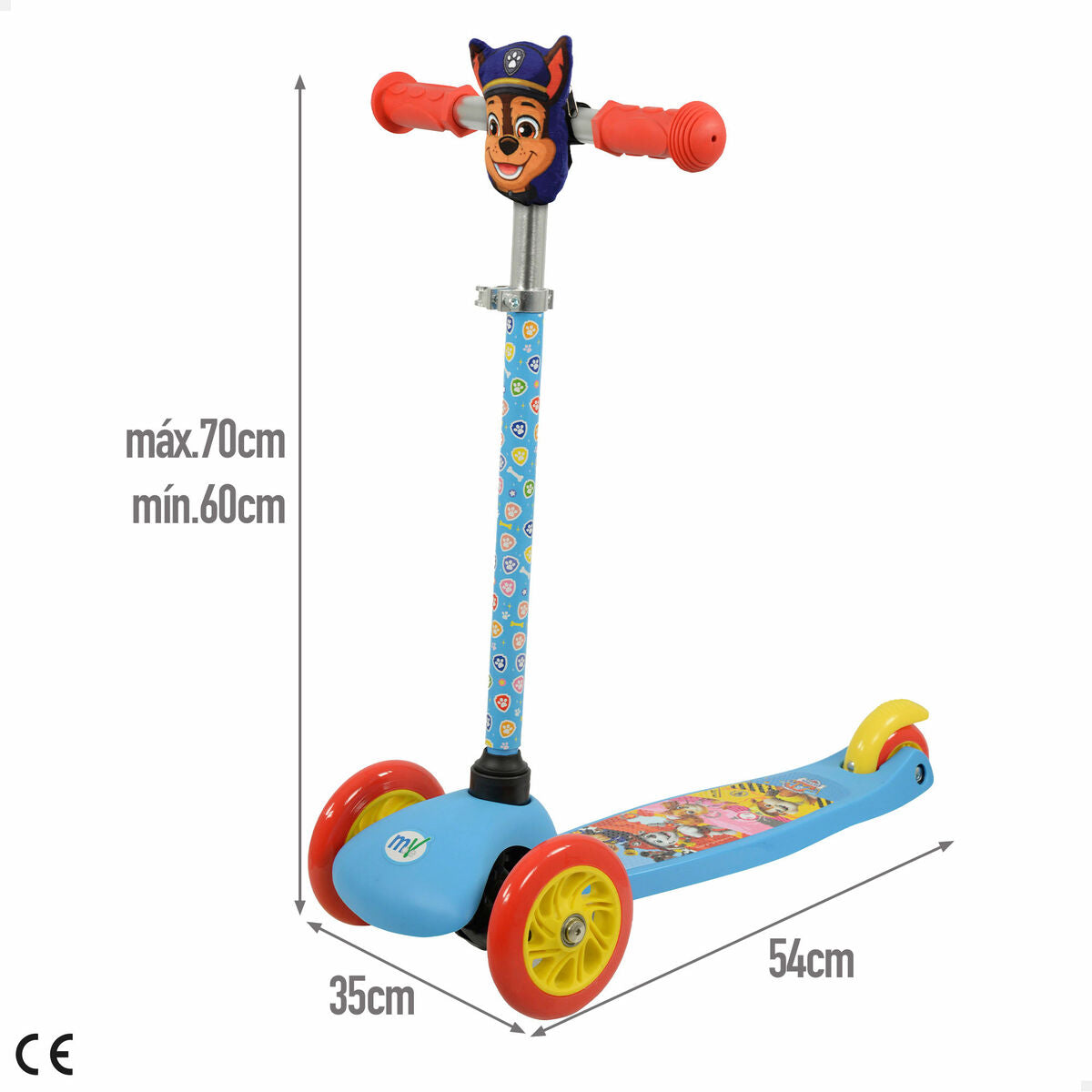 Trotinetă Scuter The Paw Patrol (2 Unități) - Jucarii si jocuri, În aer liber și sport