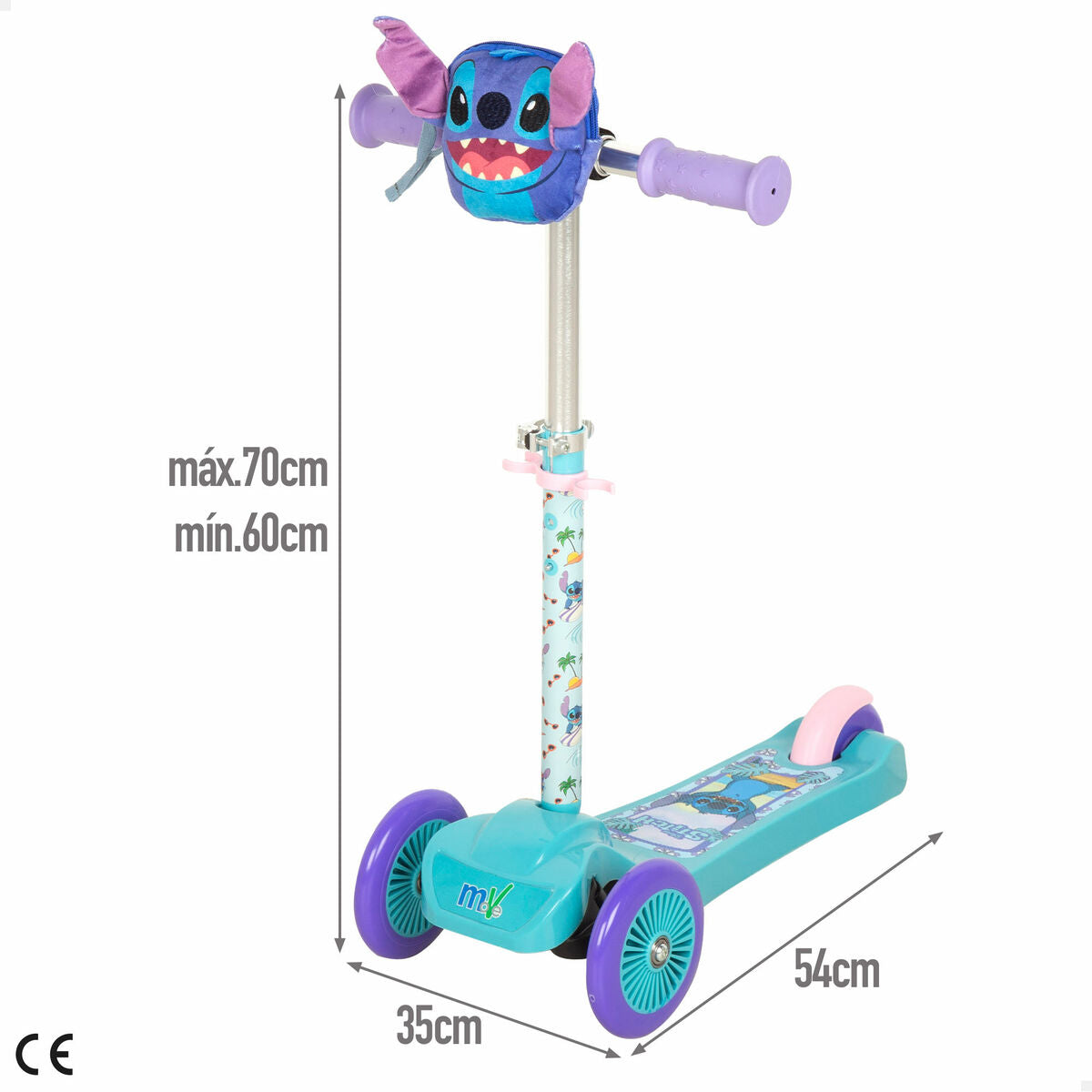Trotinetă Scuter Stitch (2 Unități) - Jucarii si jocuri, În aer liber și sport