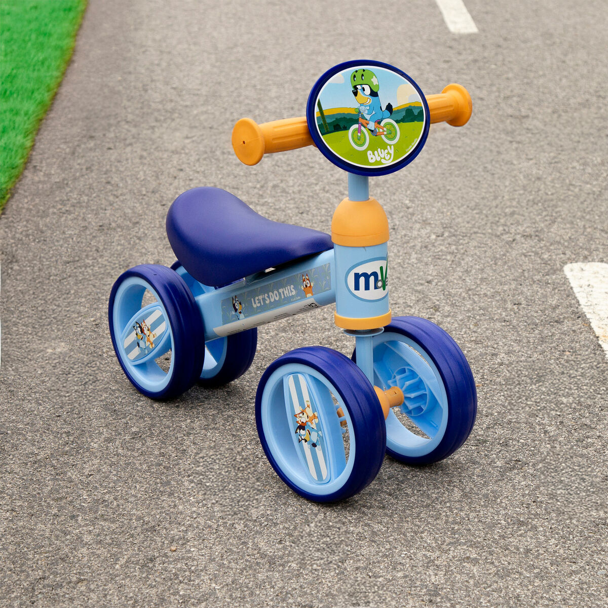 Triciclu Bluey Albastru 47 x 37 x 25 cm (2 Unități) - Jucarii si jocuri, În aer liber și sport