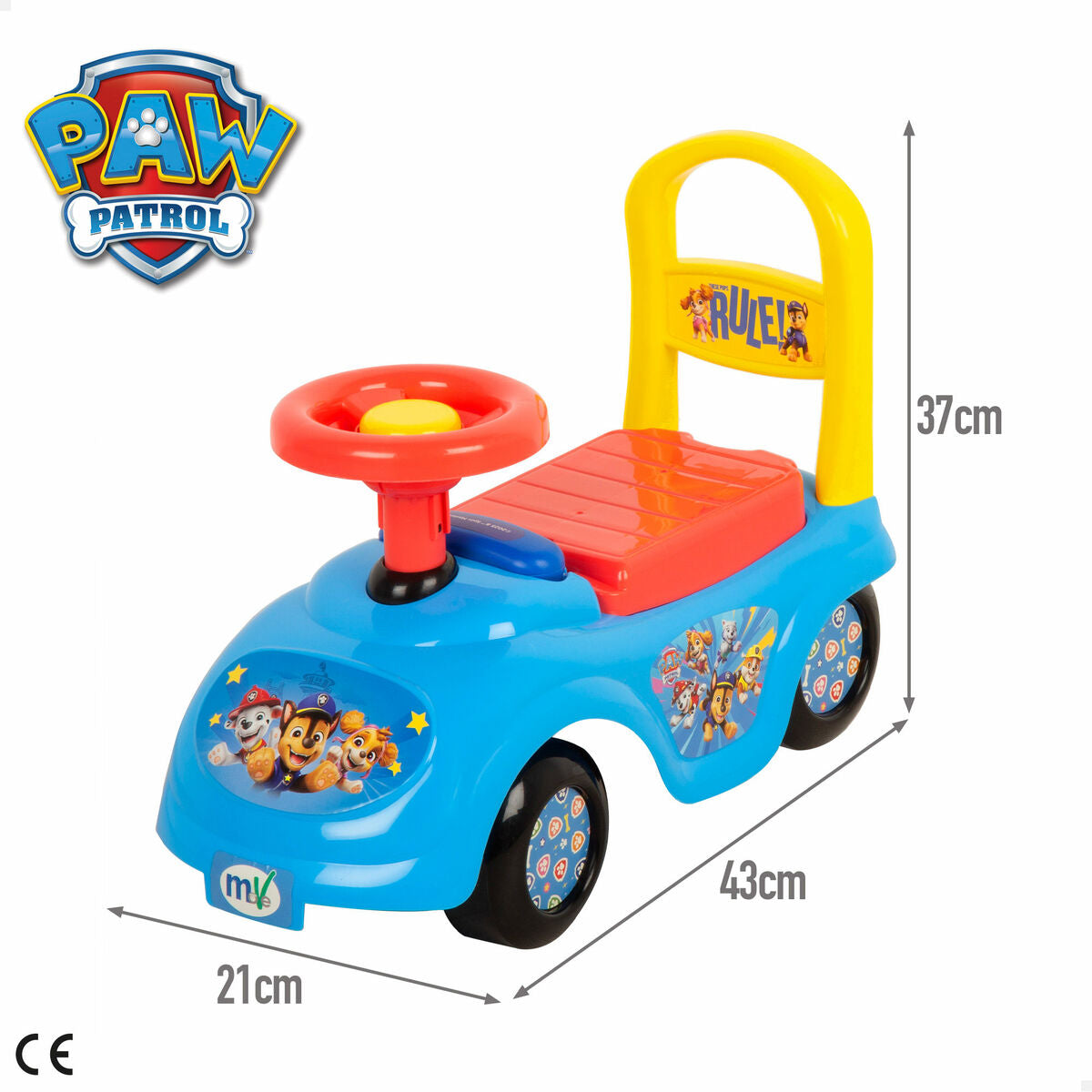 Premergător The Paw Patrol 43 x 37 x 21 cm (2 Unități) - Jucarii si jocuri, În aer liber și sport