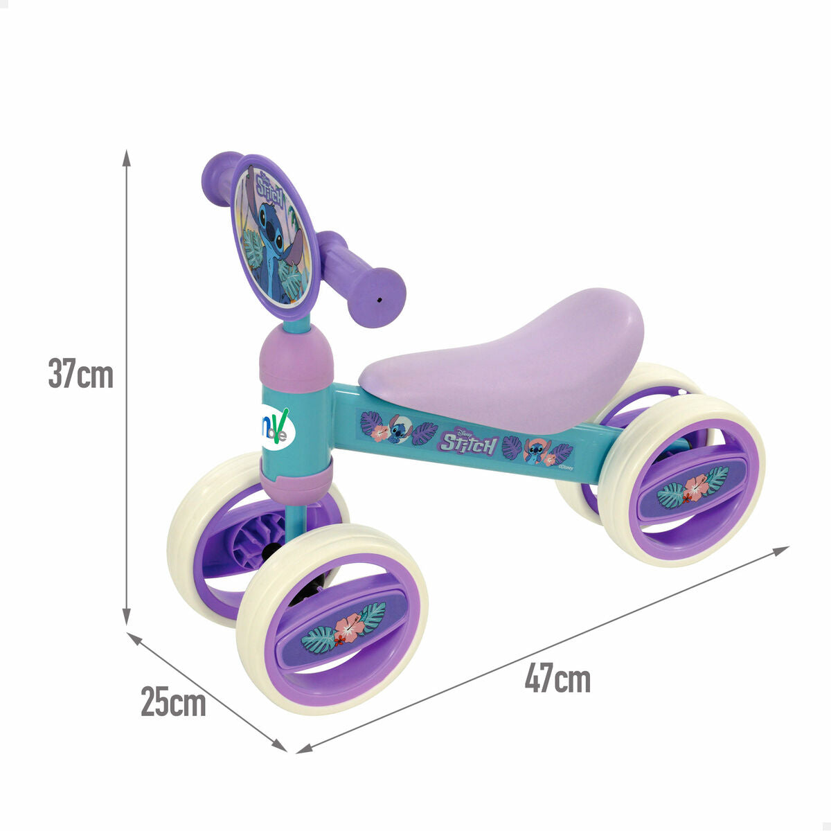 Triciclu Stitch 47 x 37 x 25 cm - Jucarii si jocuri, În aer liber și sport