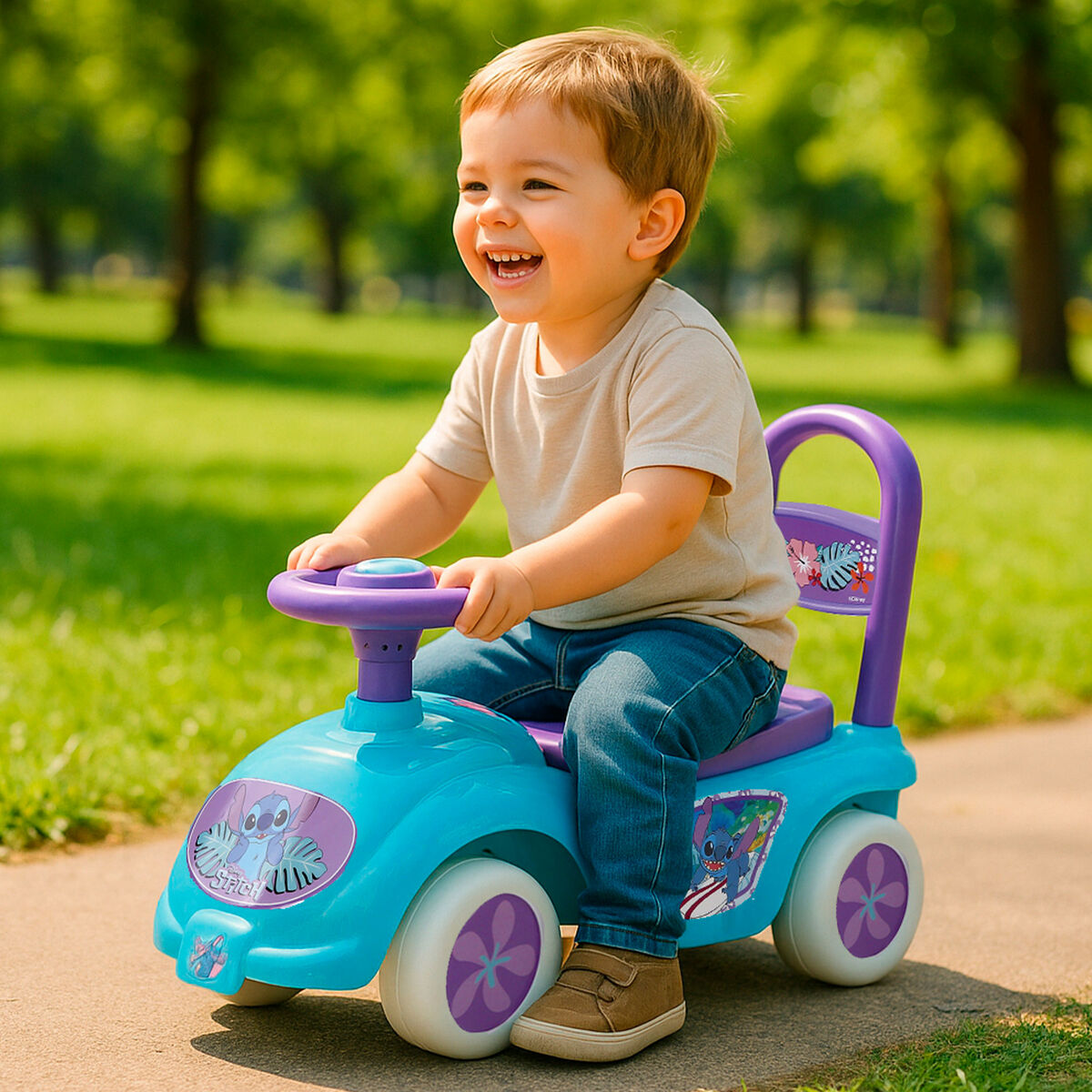 Premergător Stitch 43 x 37 x 21 cm (2 Unități) - Jucarii si jocuri, În aer liber și sport