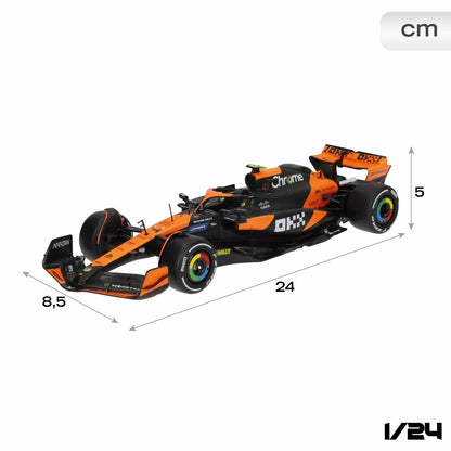 Mașină de jucărie McLaren F1 2024 MCL38 (4 Unități) - Jucarii si jocuri, Vehicule