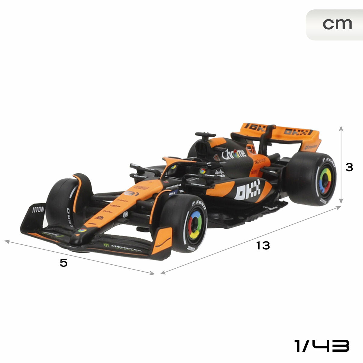 Mașină de jucărie McLaren F1 2024 MCL38 (6 Unități) - Jucarii si jocuri, Vehicule