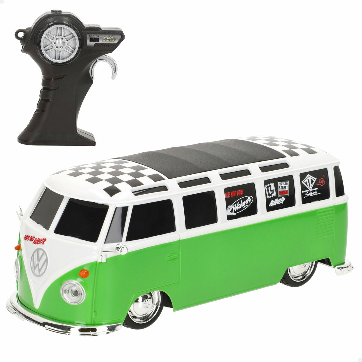 Mașină Radio Control Volkswagen COMBI 20 x 8 x 9 cm (4 Unități) - Jucarii si jocuri, Vehicule