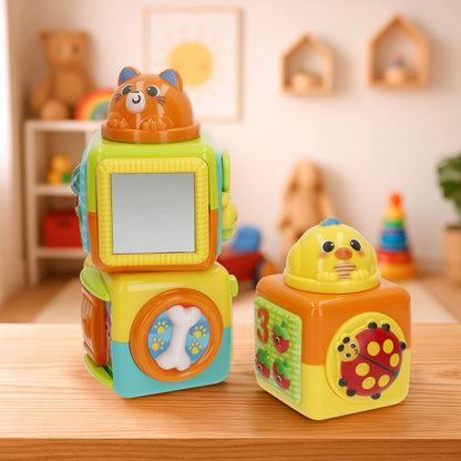 Blocuri Stivuibile Winfun 8,5 X 25 X 8,5 CM (6 Unități) - Bebelus, Jucăriile copilăriei timpurii