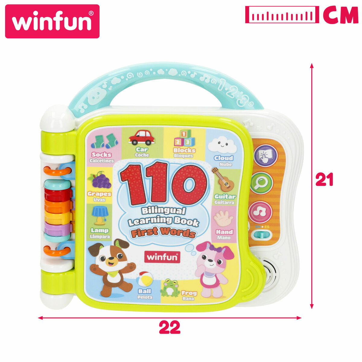 Carte de activități pentru copii Winfun (4 Unități) - Bebelus, Jucăriile copilăriei timpurii
