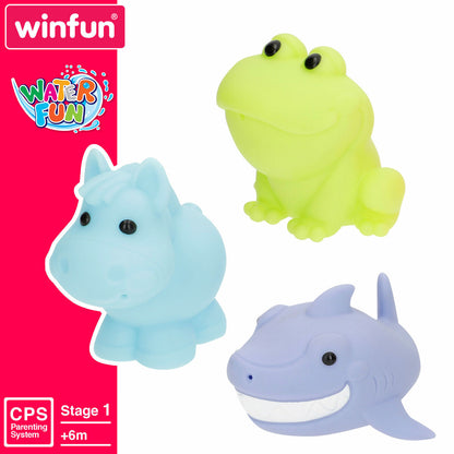 Set de Animale pentru Cadă Winfun 6 X 4,5 X 8 CM 4 Unități - Acasă și bucătărie, Baie